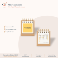 Mini Calendário