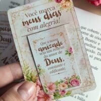 Marca Páginas Magnético Dia do Amigo Loopinha