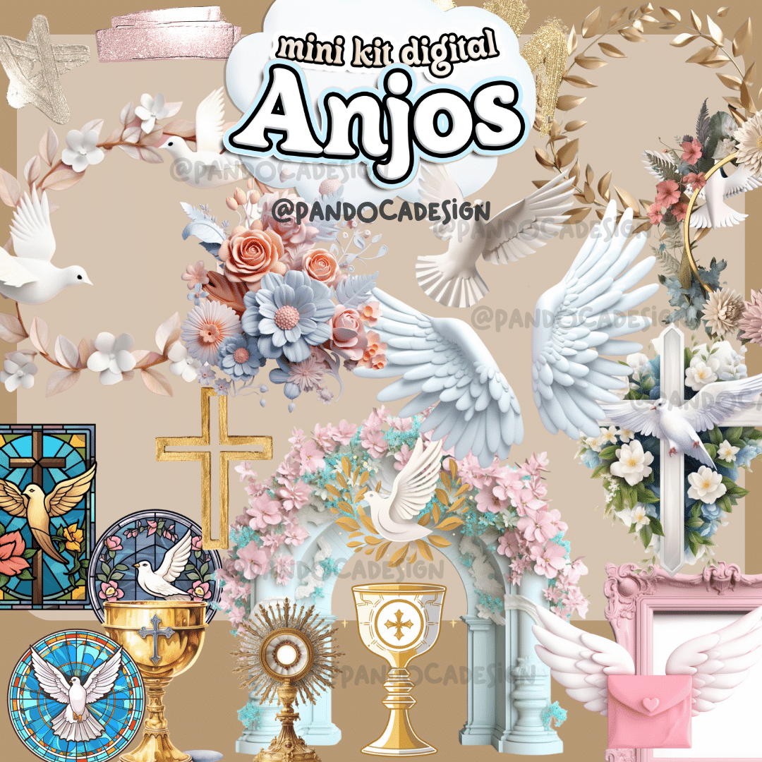 Mini-Kit-Digital-Anjos Mini Kit Digital Anjos - Imagem 1