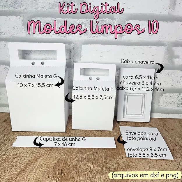 Moldes-Limpos-10 Moldes Limpos 10 - Imagem 1