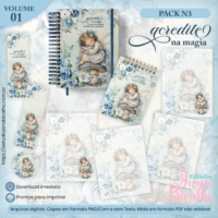 Pack ENCADERNAÇÃO Acredite Na Magia N3