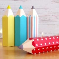 Pencil Favour Box