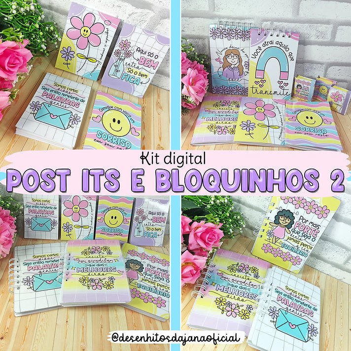 Post-Its-e-Bloquinhos-2 Post Its e Bloquinhos 2 - Imagem 1