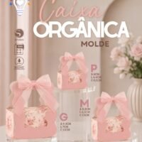 Sacolinhas Organicas Modernas Arquivo de Corte