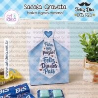 Sacola Gravata Dia dos Pais