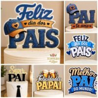 Topos de Bolo Pacote dos Pais