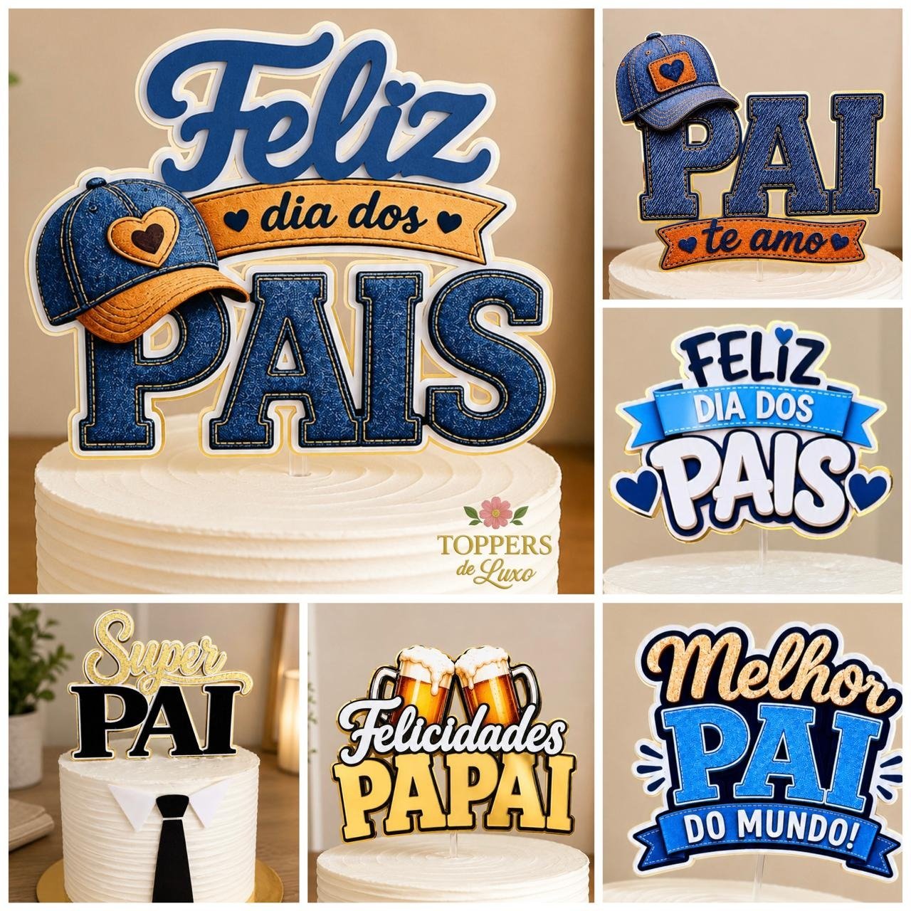 TOPOS-DE-BOLO-PACOTE-DOS-PAIS-2026 Topos de Bolo Pacote dos Pais - Imagem 1
