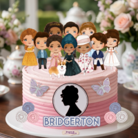 Topo de Bolo Bridgerton 03