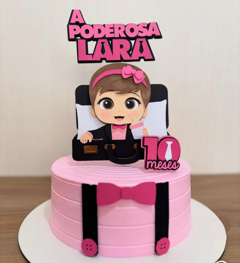 Topo-de-Bolo-Poderosa-Chefinha Topo de Bolo Poderosa Chefinha - Imagem 1