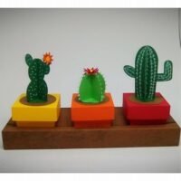 Trio Cactos Porta Bombons