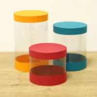 Arquivo de corte Trio Caixas Cilíndricas