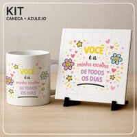 Artes para Canecas e Azulejos Coleção Lindas Frases