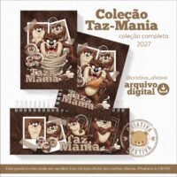 Coleção Encadernação Completa Taz Mania