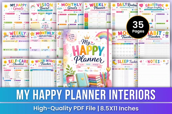 00203_My-Happy-Planner My Happy Planner - Imagem 1