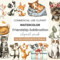 Friendship Clipart Bundle