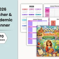 Teacher Academic Planner