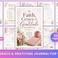 Faith Grace Gratitude For Women Journal