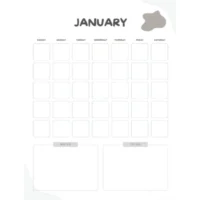 Monthly Calendar Bundle／file