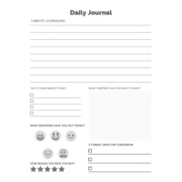 Daily Journal Bundle／file