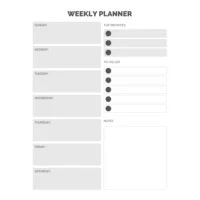 Weekly Planner Bundle／file