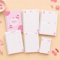 Agenda Coleção Cápsula Cerejinhas