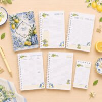 Agenda Coleção Cápsula Limão Siciliano