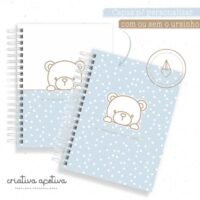 Acompanhamento Urso Baby Azul