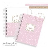 Acompanhamento Urso Baby Rosa