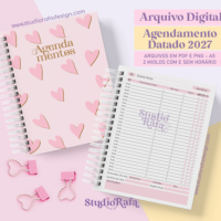 Agendamento Datado Rosa 2027