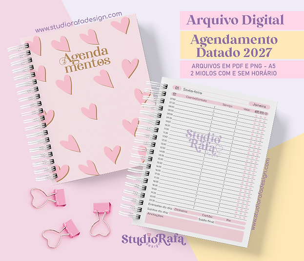Agendamento-Datado-2027-Rosa-arquivo-digital Agendamento Datado Rosa 2027 - Imagem 1