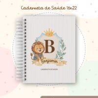 Caderneta de Saúde Monograma Leãozinho
