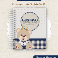 Caderneta de Saúde Ursinho Príncipe