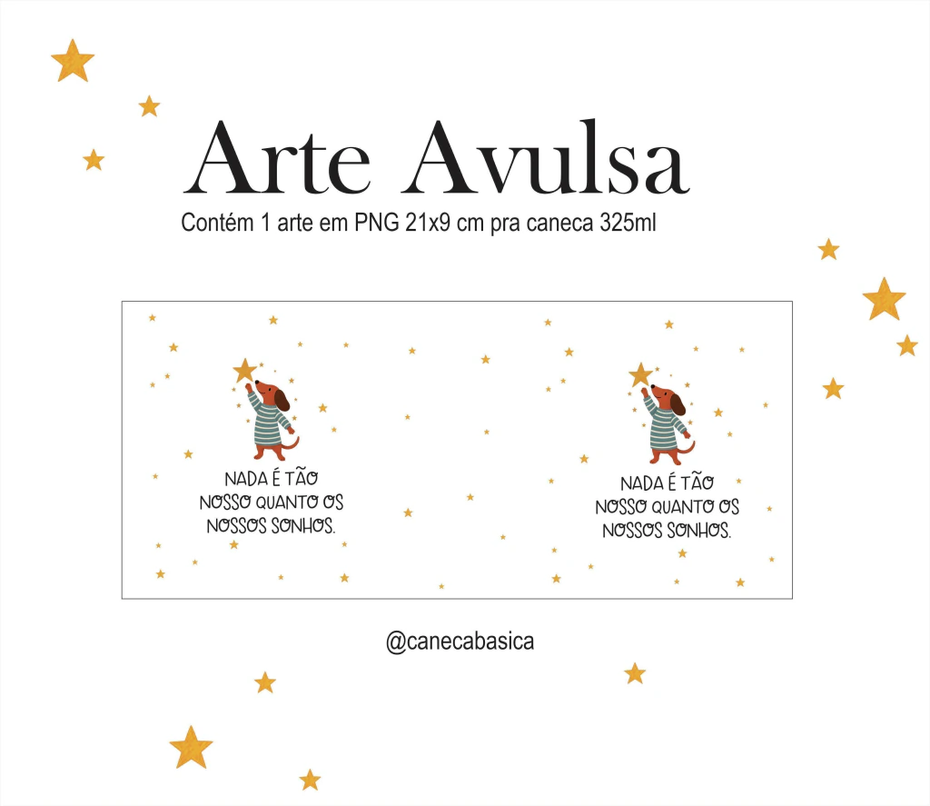 Arte-digital-Sublimacao-Arte-Avulsa-Dog-Sonhos Arte Digital Sublimação Arte Avulsa Dog Sonhos - Imagem 1