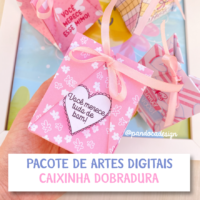 Artes Caixinha Dobradura Mimos Encomendas Clientes