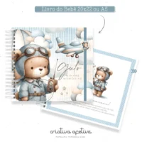 Baby Urso Aviador