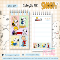 Coleção N2 Snoopy Bloco Slim