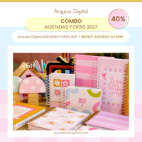 Combo Agendas Fofas
