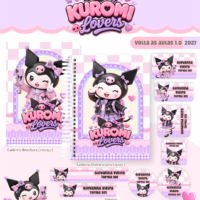 Combo Big Escolar 1 0 Kuromi Lovers