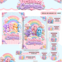 Combo Big Escolar 1 0 Ursinhos Carinhosos
