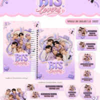 Volta às Aulas Combo Encadernação Bts Lovers