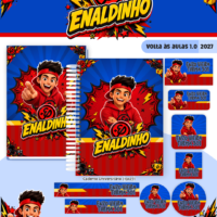 Volta às Aulas Combo Encadernação Enaldinho