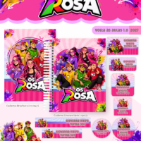 Volta às Aulas Combo Encadernação Os Rosas