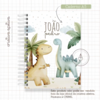 Caderno Meu Dino