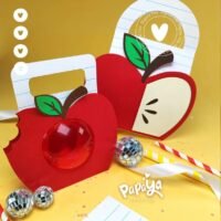 Caixa Apple Dia dos Professor (svg e Studio)