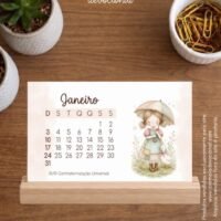 Calendário de Mesa A6