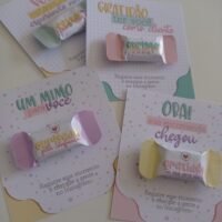 Cards Agradecimento Mimos Encomendas Clientes