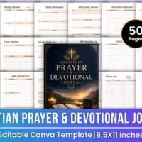 Christian Prayer Devotional Journal