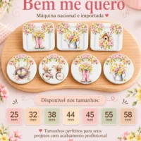 Coleção Bottons Bem Me Quero