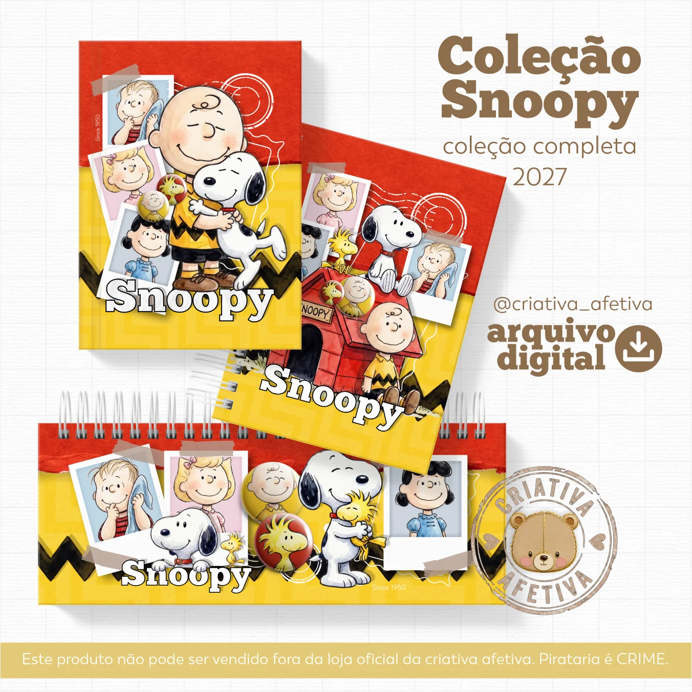 Colecao-Completa-Snoopy Coleção Completa Snoopy - Imagem 1