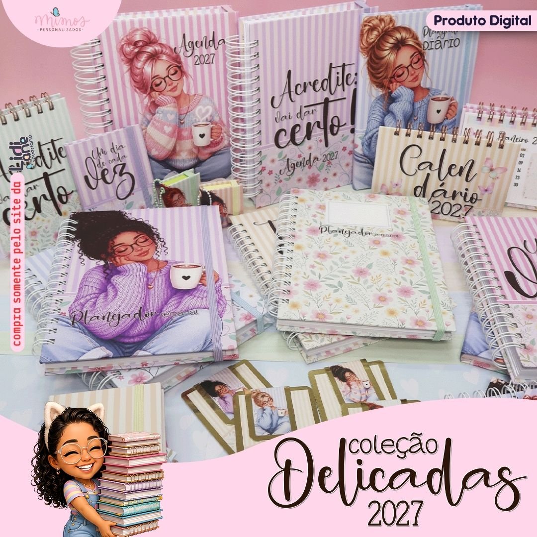 Colecao-Delicadas-2027-1 Coleção Agendas Delicadas - Imagem 1
